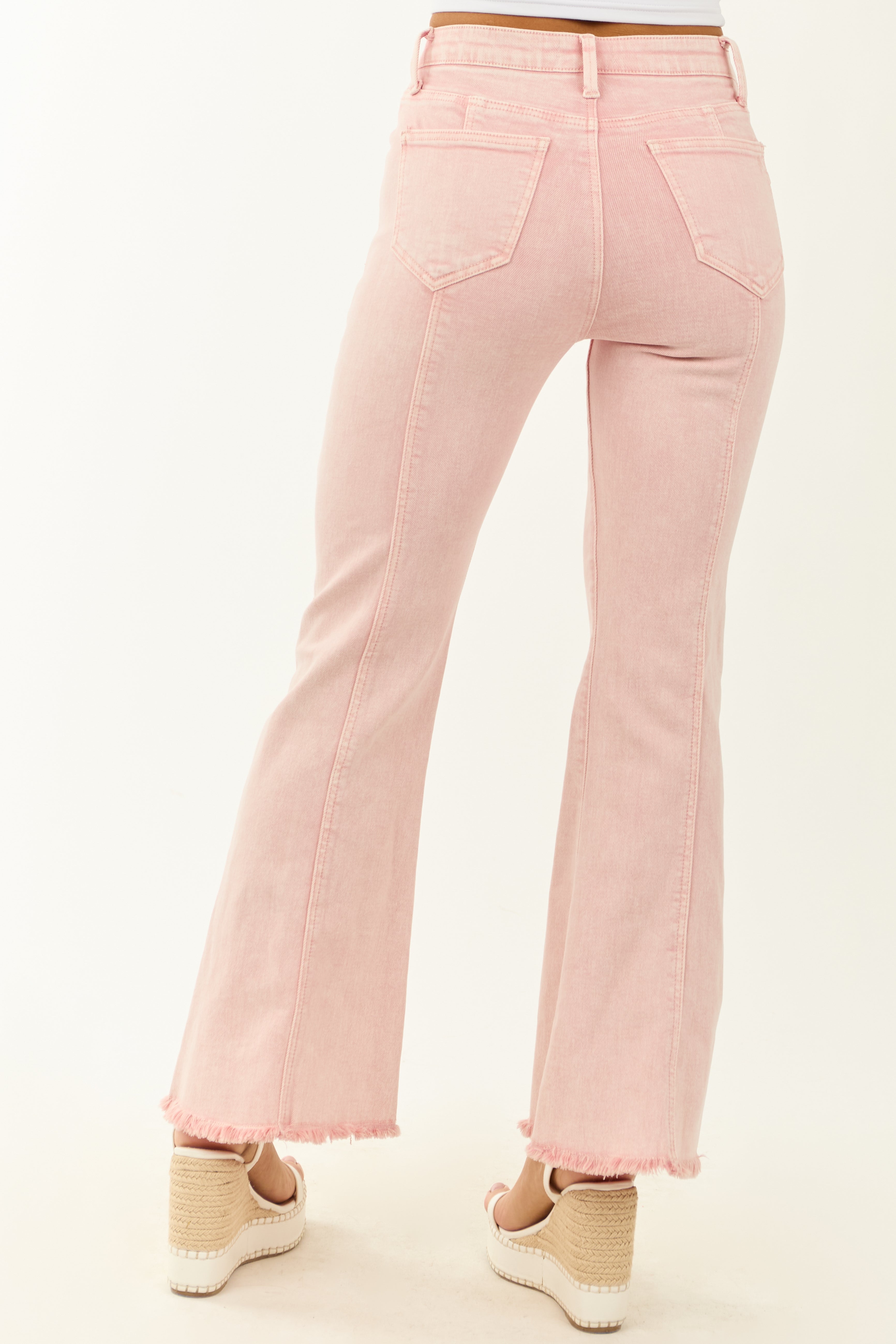 Saige Cherry Blossom Tummy Control Stretchy Flare Jeans Saige Cherry Blossom Tummy Control Stretchy Flare Jeans